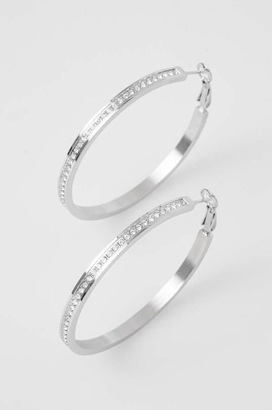 Guess kolczyki cyrkonia srebrny JUBE02.247JW