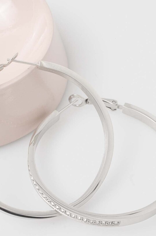 Guess kolczyki JUBE02.247JW srebrny AW23