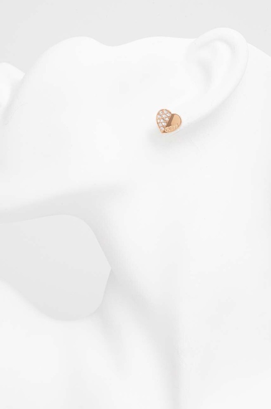 Βραχιόλι και σκουλαρίκια Guess ροζ JUBS03.187JW