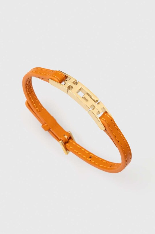 Guess bransoletka skórzana pomarańczowy JUBB03.225JW