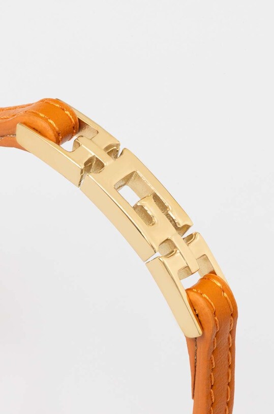 Guess bransoletka skórzana JUBB03.225JW pomarańczowy AW23