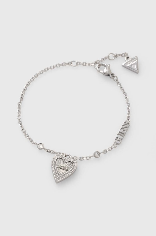 Браслет Guess циркон серебрянный JUBB03.242JW