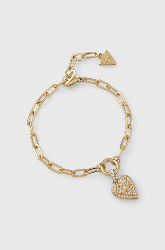 Браслет Guess циркон золотий JUBB03.250JW