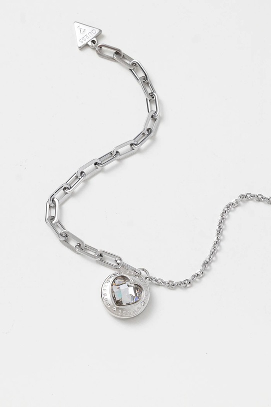 Βραχιόλι Guess JUBB03.353JW ασημί SS25