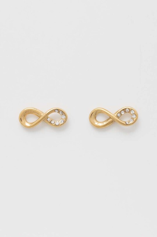 Náušnice Guess Darčekový box zlatá JUBE03.262JW