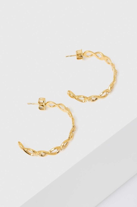 Сережки Guess циркон золотий JUBE03.267JW