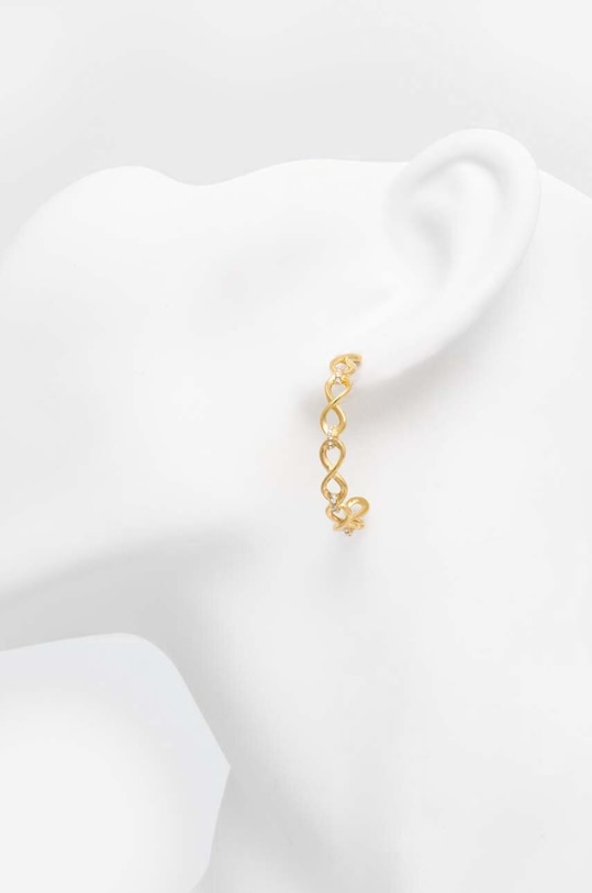 Naušnice Guess JUBE03.267JW zlatna AW23