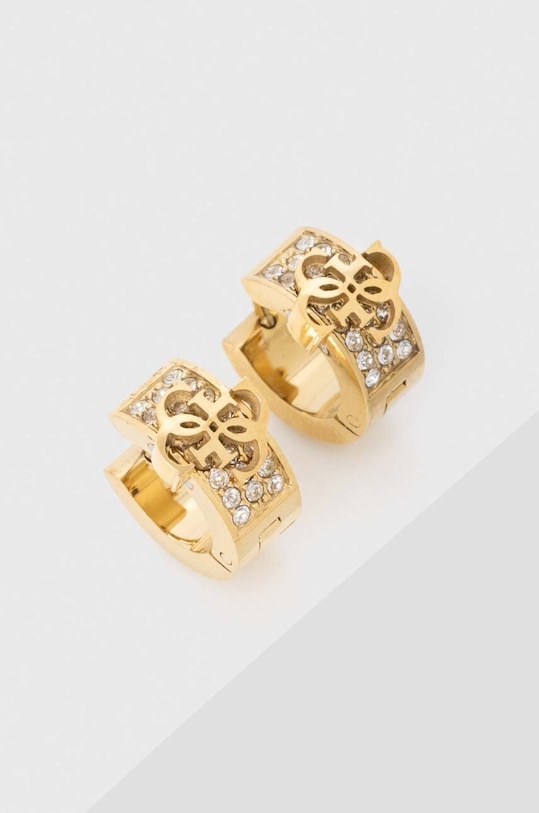 Guess kolczyki cyrkonia złoty JUBE03.283JW