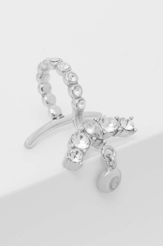Σκουλαρίκι Guess ζιρκόνια ασημί JUBE03.295JW