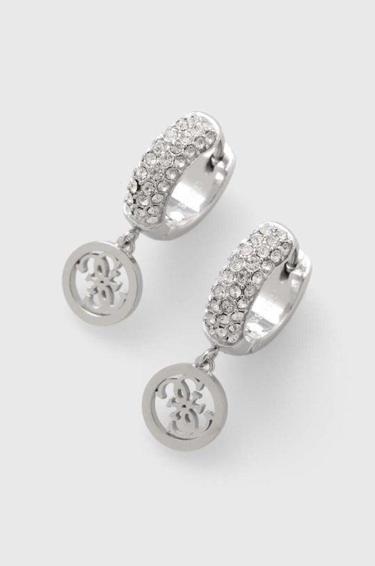 Guess kolczyki cyrkonia srebrny JUBE03.301JW