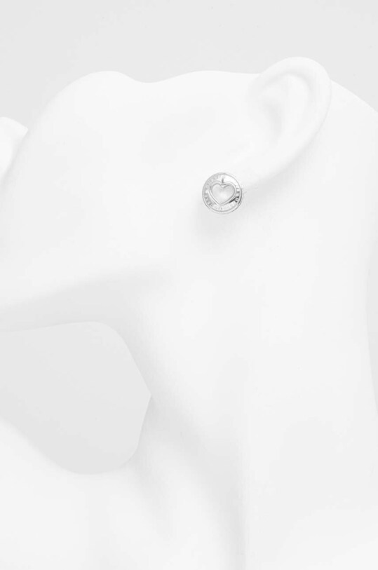 Dodaci Naušnice Guess JUBE03.341JW srebrna