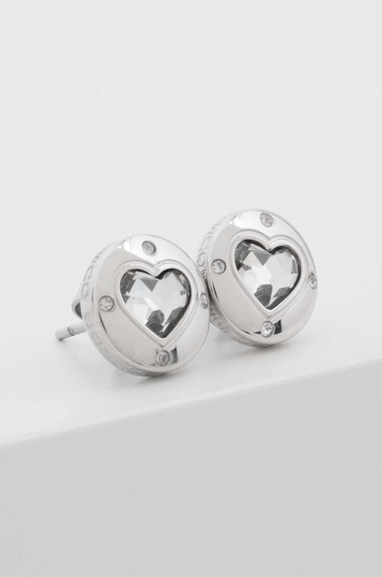 Guess kolczyki cyrkonia srebrny JUBE03.349JW