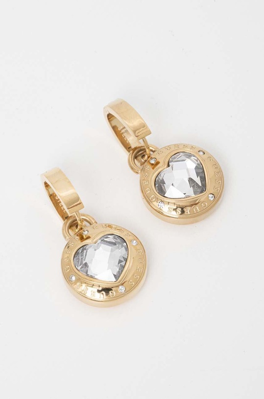 Σκουλαρίκια Guess ζιρκόνια χρυσαφί JUBE03.351JW