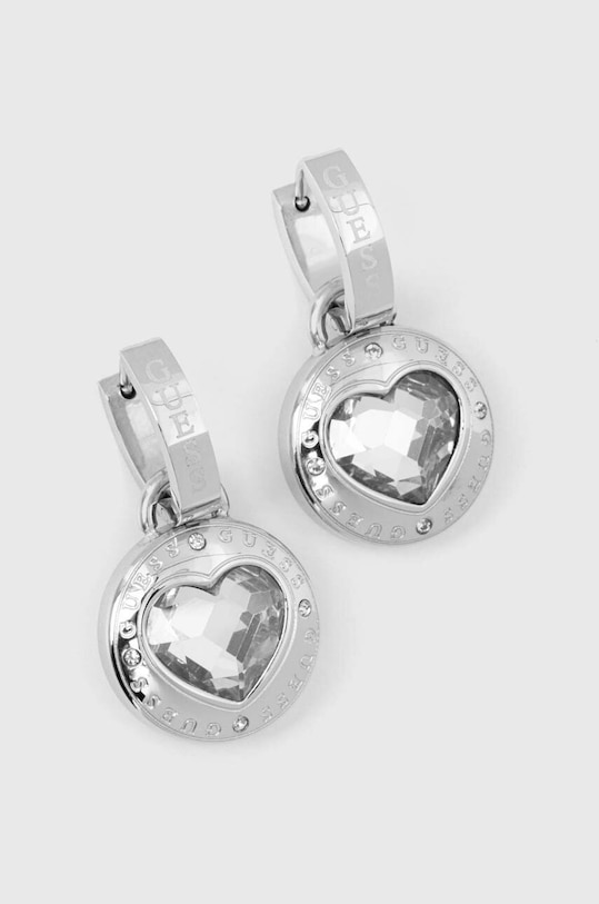 Guess kolczyki cyrkonia srebrny JUBE03.351JW