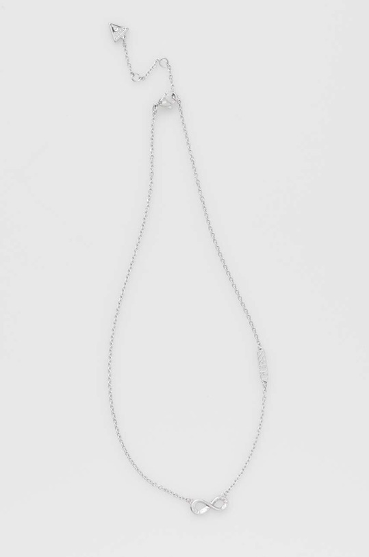 Колие Guess циркони сребърен JUBN03.400JW