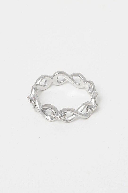 Δαχτυλίδι Guess ασημί JUBR03.273JW
