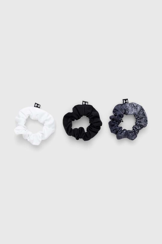 Under Armour gumki do włosów Blitzing Scrunchie 3-pack czarny 1380019