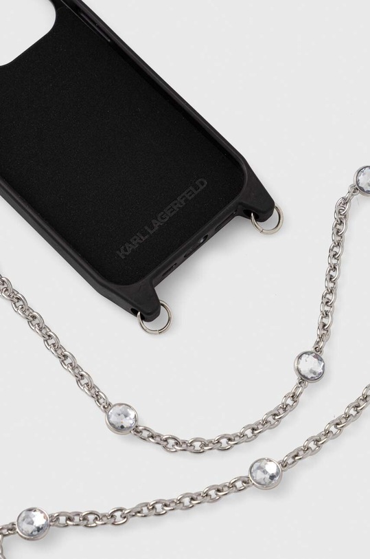Akcesoria Karl Lagerfeld etui na telefon Iphone 14 pro 236W3899 srebrny