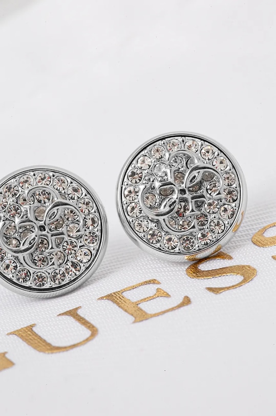 Обици Guess JUBE03.129JW сребърен SS24