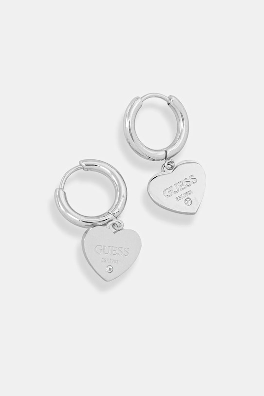 Обици Guess сребърен JUBE03.145JW