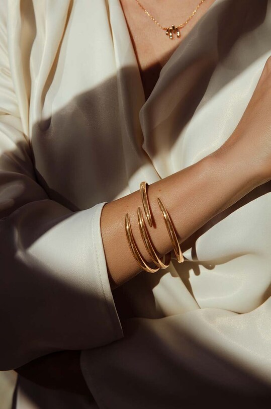 Akcesoria Lilou bransoletka pozłacana Forza 210/60/BRA/PO złoty