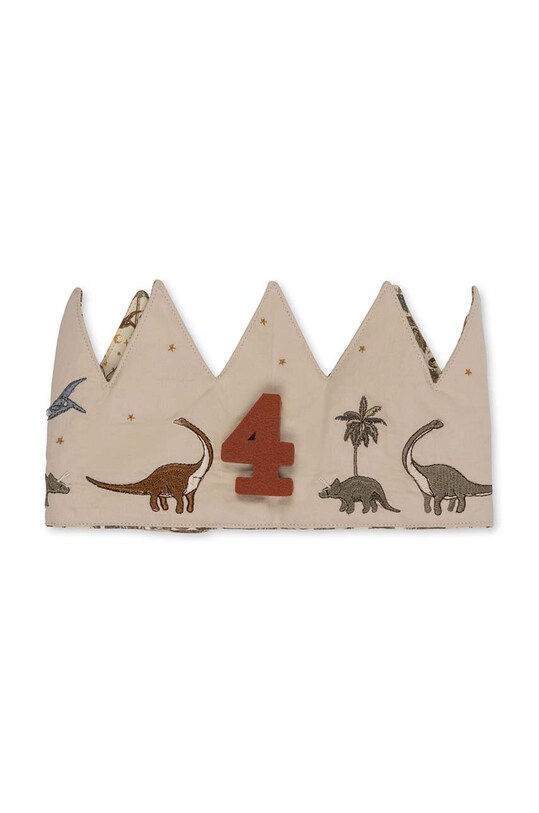 Konges Sløjd BIRTHDAY CROWN бежевий KS5915