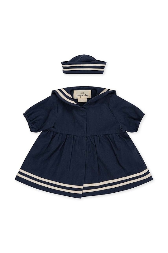 Obleček pro panenky Konges Sløjd KS5967 námořnická modř AW23