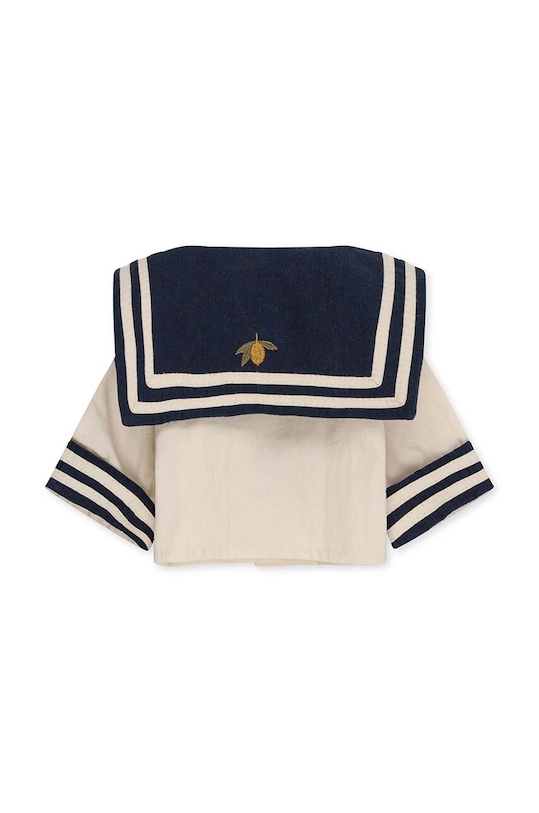 Obleček pro panenky Konges Sløjd námořnická modř KS5968