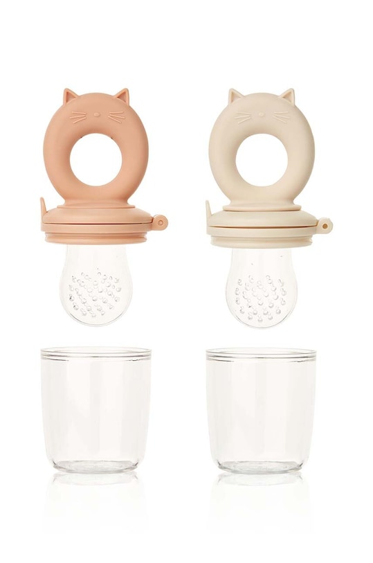 Dudlík pro podávání ovoce Liewood 2-pack LW17918 oranžová AW23