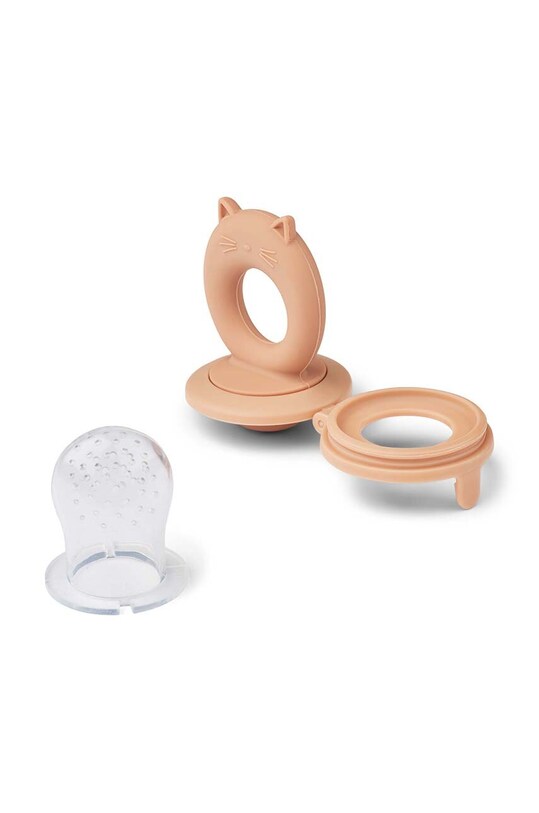 Дівчинка Соска для подачі фруктових мусів Liewood 2-pack LW17918 помаранчевий