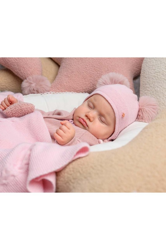 Jamiks kocyk dziecięcy BALACAR różowy BALACAR.Kocyk.JZG069.G