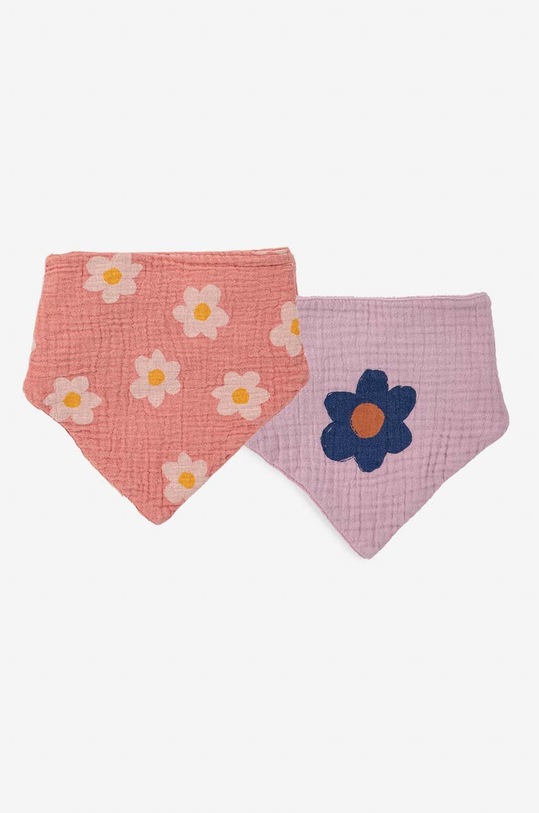 Detský podbradník Bobo Choses 2-pak Pre bábätká ružová 223AH016