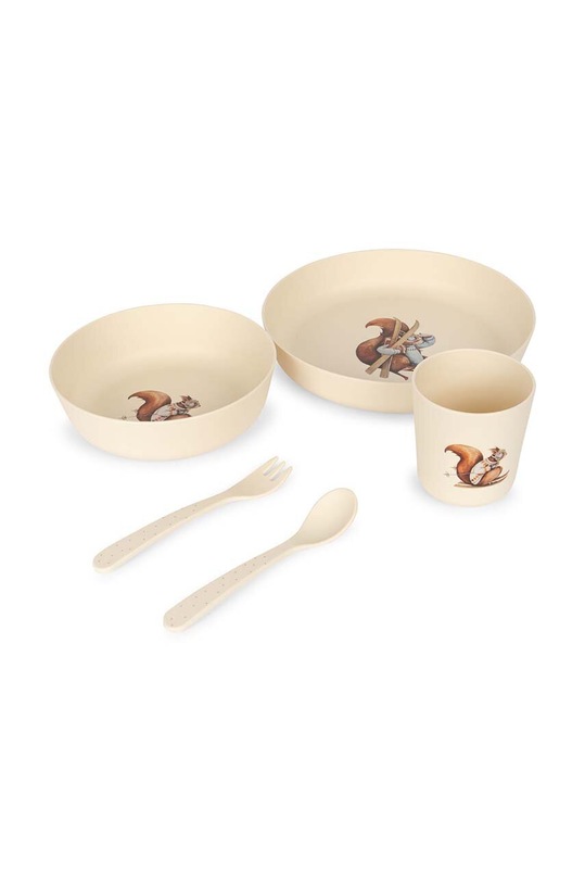 Konges Sløjd gyerek étkészlét KS6072 bézs AW23