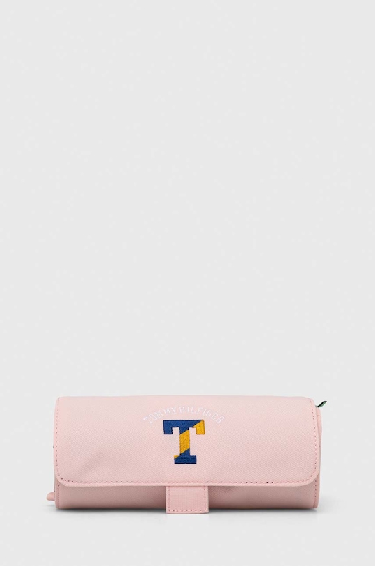 Dječja pernica Tommy Hilfiger roza AU0AU01755.9BYX