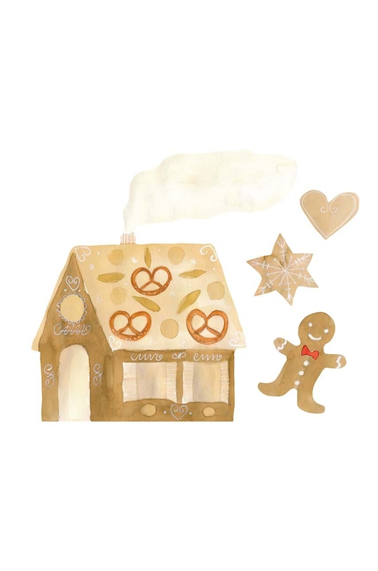 That's mine autocolante de perete 5-pack Produs pentru bebe bej O8255