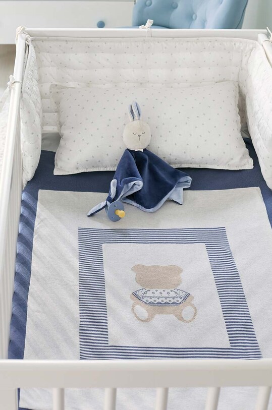 Κουβέρτα μωρού Mayoral Newborn Gift box 9318.1B.Newborn.9BYX σκούρο μπλε AW23