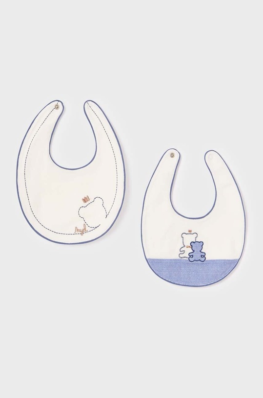 Mayoral Newborn śliniak niemowlęcy 2-pack 9331.2B.Newborn.9BYX granatowy AW23