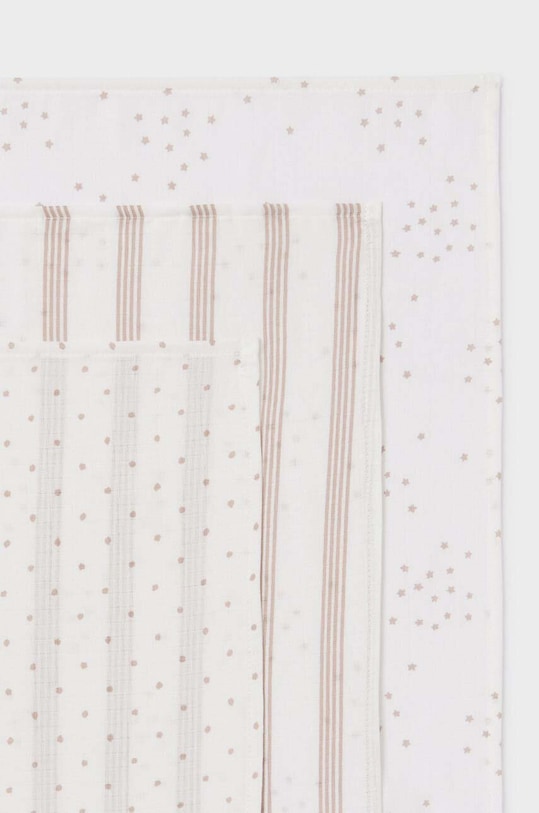 Mayoral Newborn pieluszka niemowlęca 3-pack 19323.1Q.Newborn.9BYX beżowy AW23