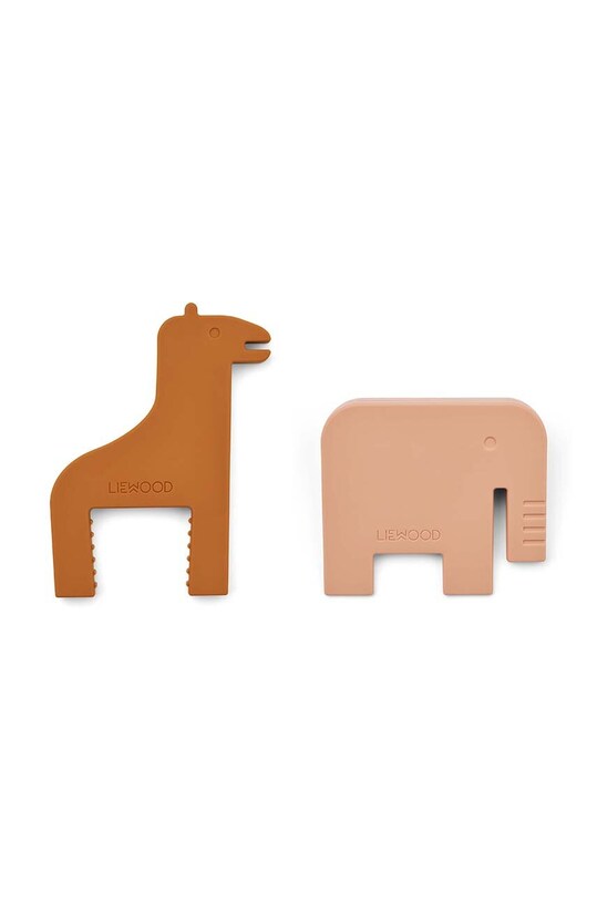 Liewood stoper do drzwi 2-pack pomarańczowy LW17887