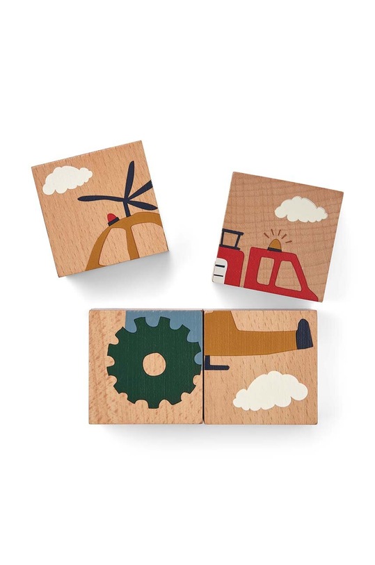 Liewood fából készült puzzle LW18039 többszínű AW23