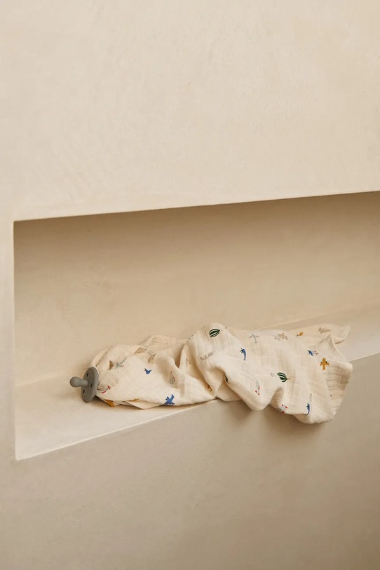 Chlapec Detská plienka Liewood 2-pak LW18149 béžová