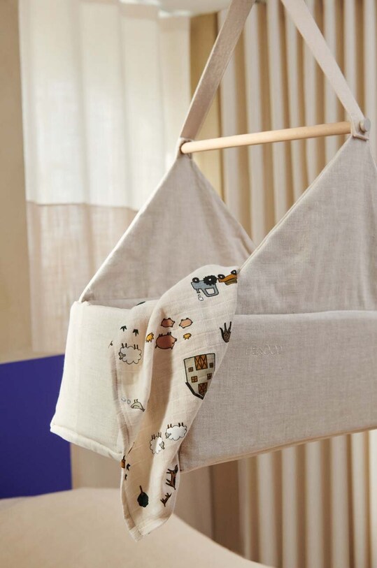Chlapec Detská plienka Liewood 2-pak LW18149 béžová