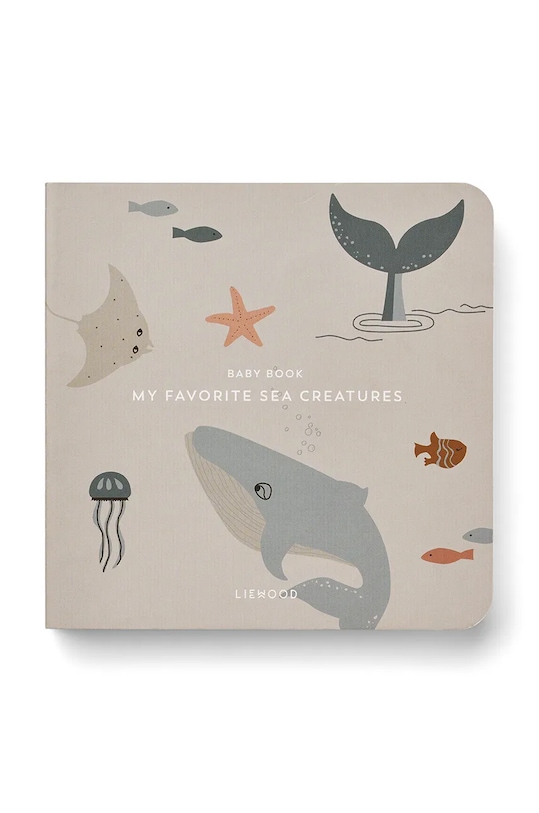 Knjižica za djecu Liewood bež LW17907