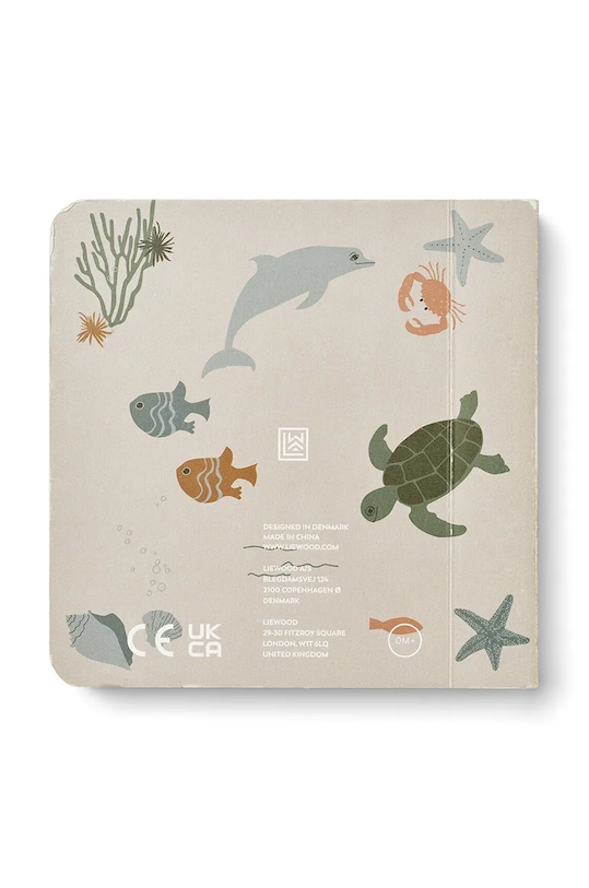 Knjižica za djecu Liewood LW17907 bež