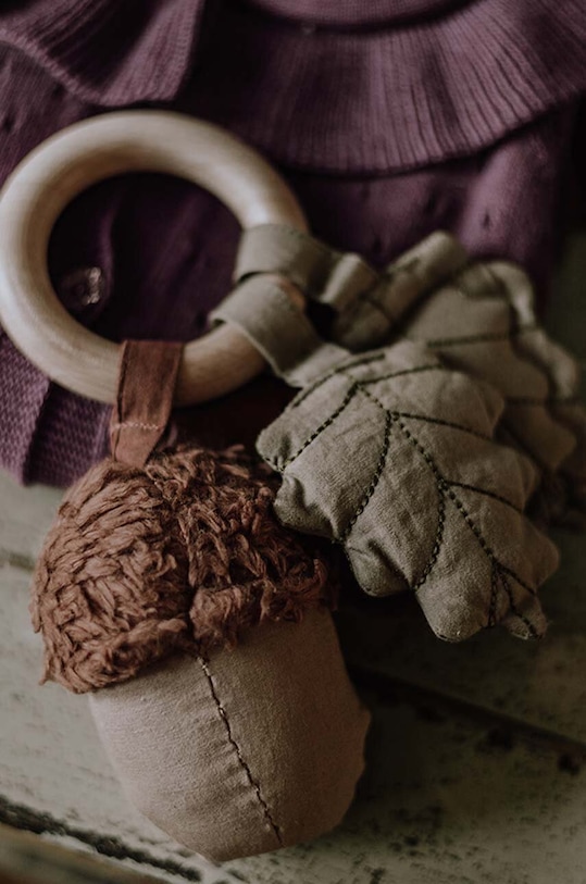 Chłopiec That's mine grzechotka niemowlęca 2-pack 262106 0262106 brązowy