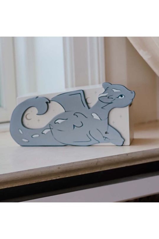 That's mine zabawka drewniana niemowlęca 026902 Lina Cube Box Produkt niemowlęcy szary 026902