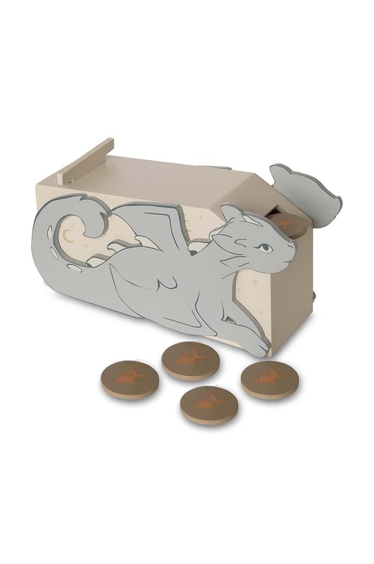 Chłopiec That's mine zabawka drewniana niemowlęca 026902 Lina Cube Box 026902 szary