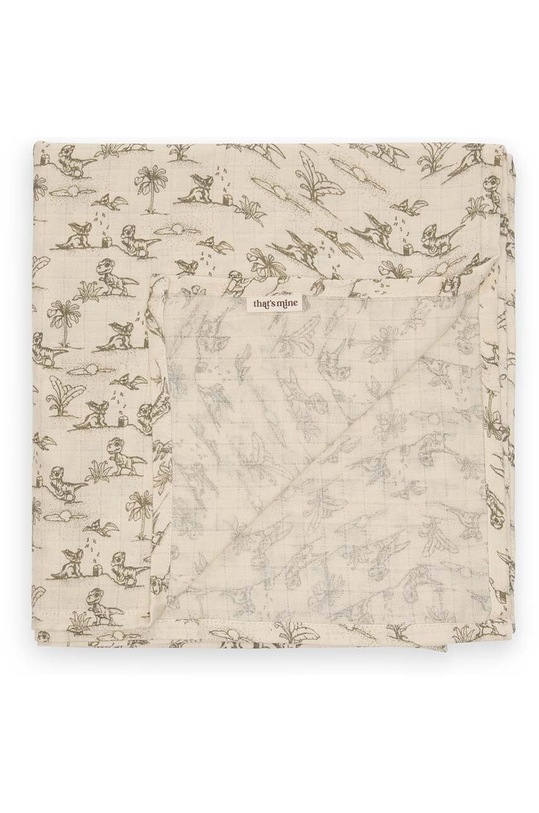 Chłopiec That's mine otulacz muślinowy Jana Muslin swaddle 028144 beżowy