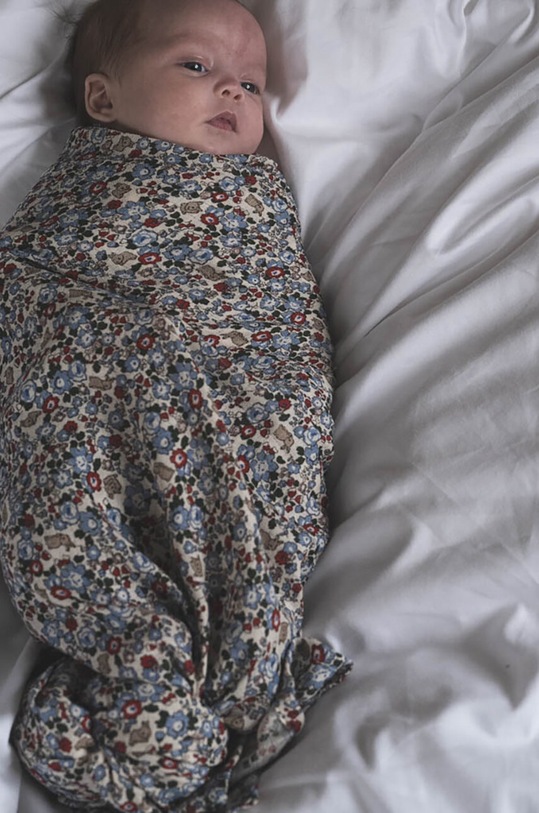 Dječaci Dekica za povijanje od muslina That's mine Jana Muslin swaddle 028144 plava