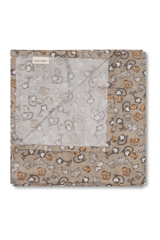 Chłopiec That's mine otulacz muślinowy Jana Muslin swaddle 028144 beżowy